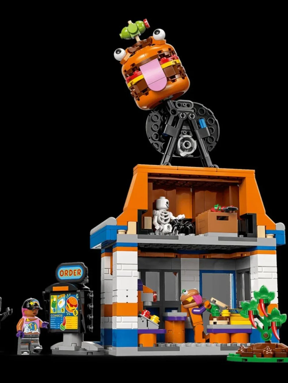 New & Sealed Lego Fortnite Durrr Burger Restaurant Set 77076